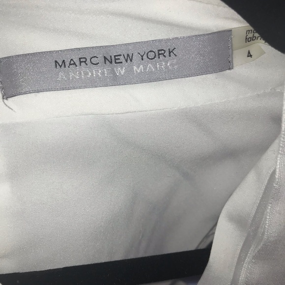 Marc New York, Andrew Marc A-Line  V-Neck Dress - Picture 5 of 7